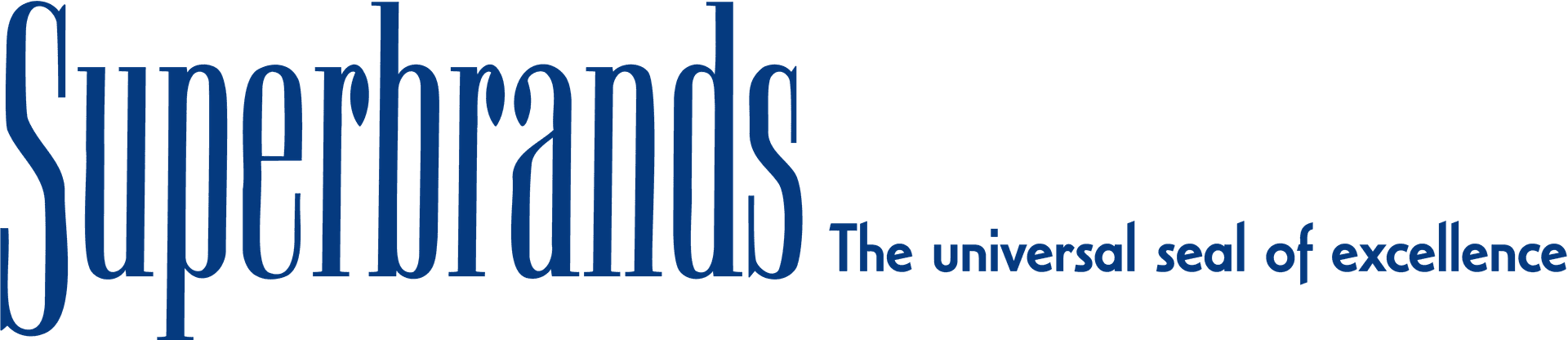 Superbrands Logo with slogan